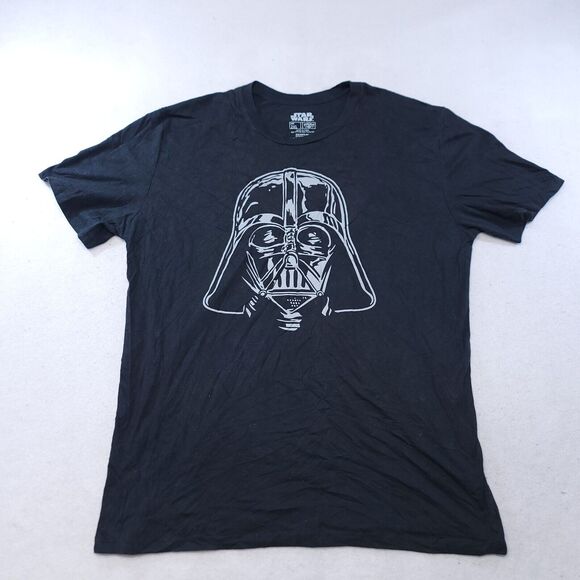 Star Wars Darth Vader Short Sleeve Graphic Pullover T Shirt Mens Size 2XL Black - Picture 2 of 11